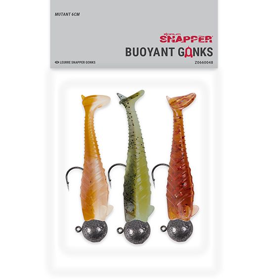 Korum Snapper Buoyant Gonks 9cm Ready Rigged